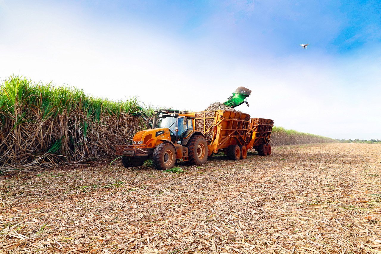 A CRV Industrial, usina localizada em Carmo do Rio Verde, em Goiás, começou a safra 2020/21 ontem, 14.  A expectativa, segundo a empresa, é moer 1,9 milhão de toneladas de cana-de-açúcar. A área plantada este ano é de 23.269,97 hectares.