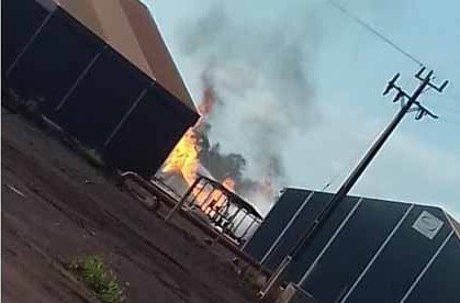 Incêndio toma conta de tanque de etanol em unidade da Biosev