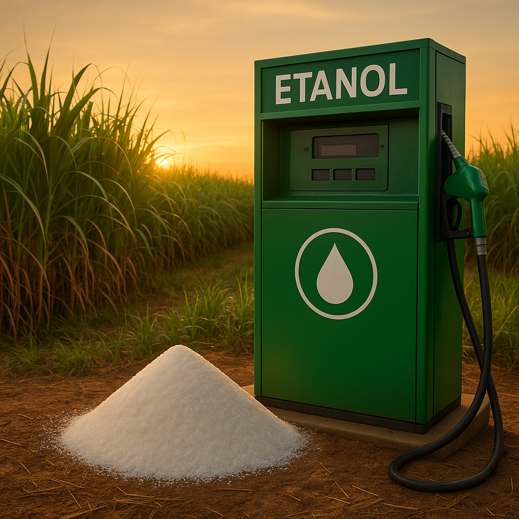 Açúcar segue pressionado por oferta global ampla enquanto etanol ganha espaço no acordo UE–Mercosul