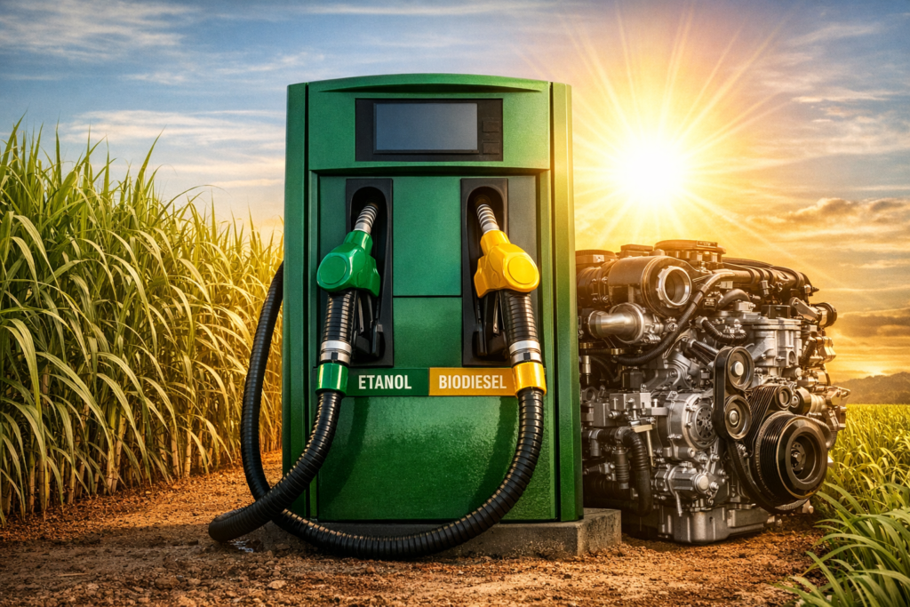 Pesquisadores da USP defendem etanol e biodiesel como caminho mais rápido para substituir gasolina e diesel no Brasil
