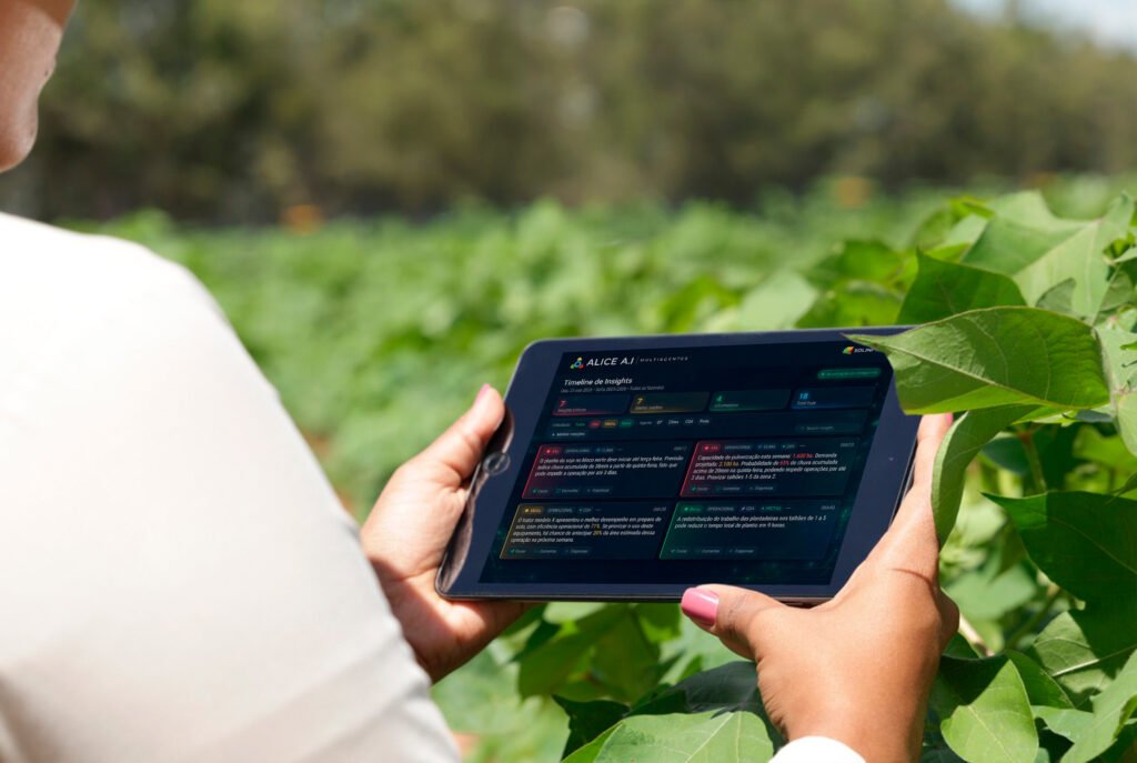 Solinftec lança IA multiagente que transforma dados em execução autônoma no campo