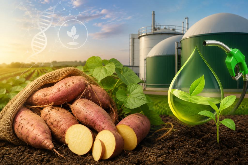 IAC e Better Beef firmam parceria para desenvolver batata-doce voltada à produção de etanol e biometano