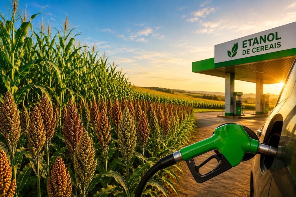 Etanol de cereais avança sobre novas fronteiras e abre espaço para o sorgo